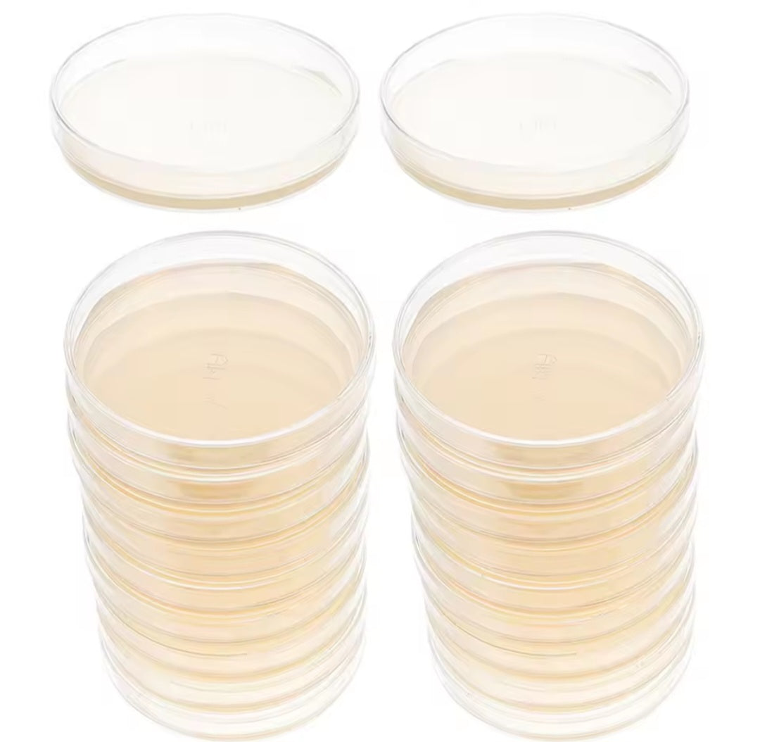 (20 pack) Pre-Poured Sterilized Mushroom Nutrient Agar Petri Dishes