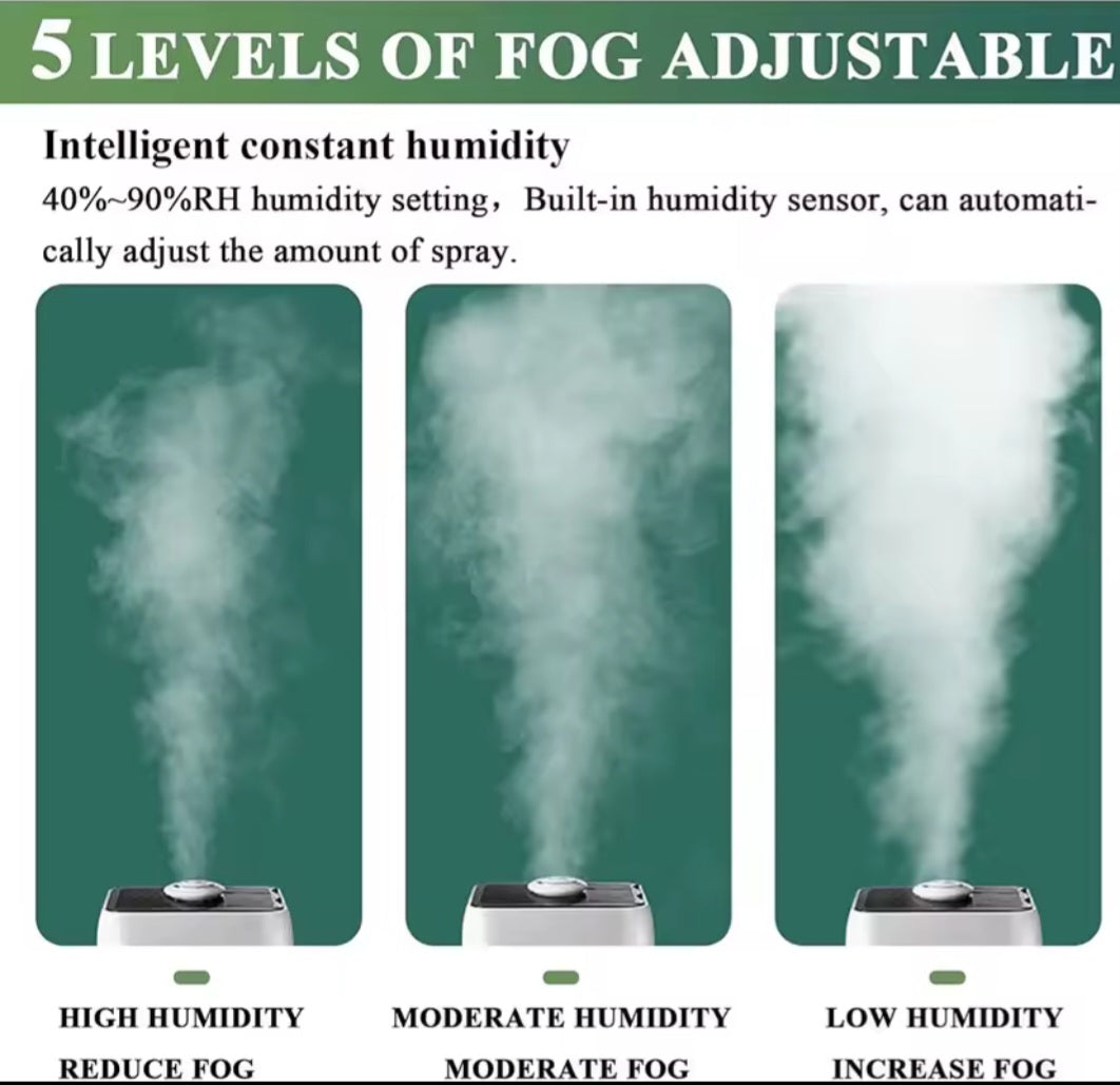 Industrial Ultrasonic Tower Humidifier For Mycology 23.8L