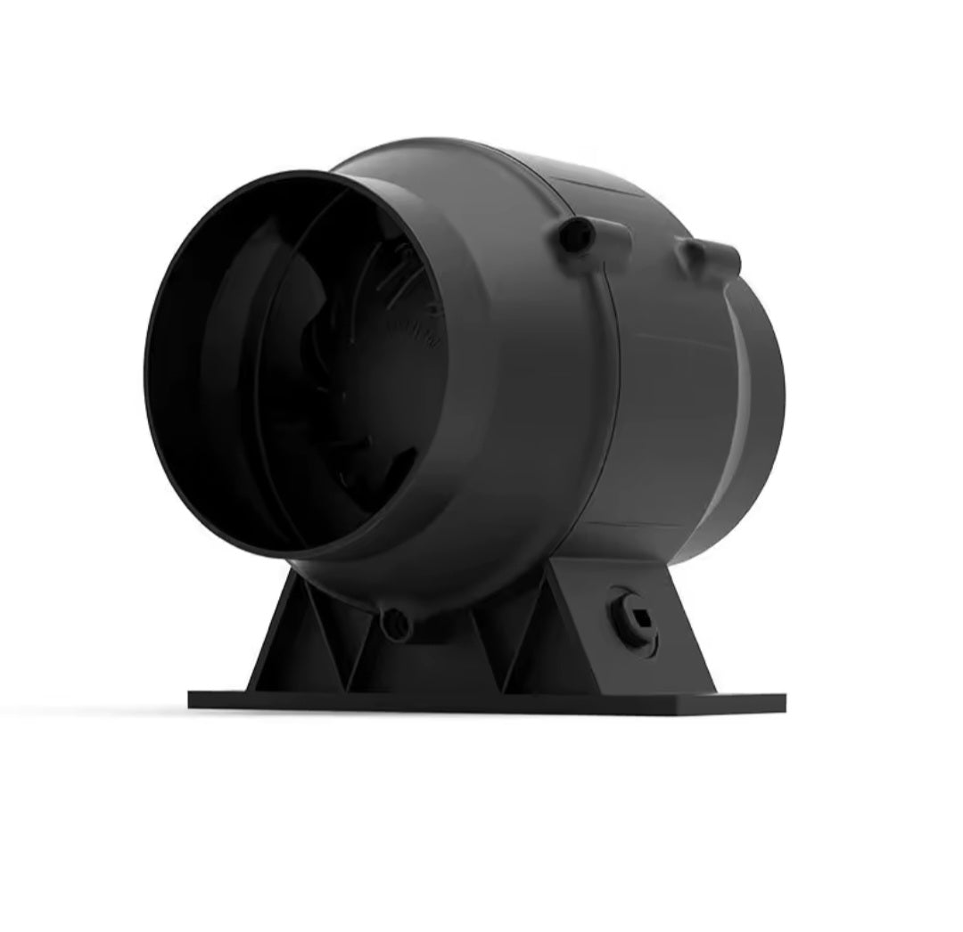 4 Inch Fresh Air Exchange Fan - With Adjustable Fan Speed