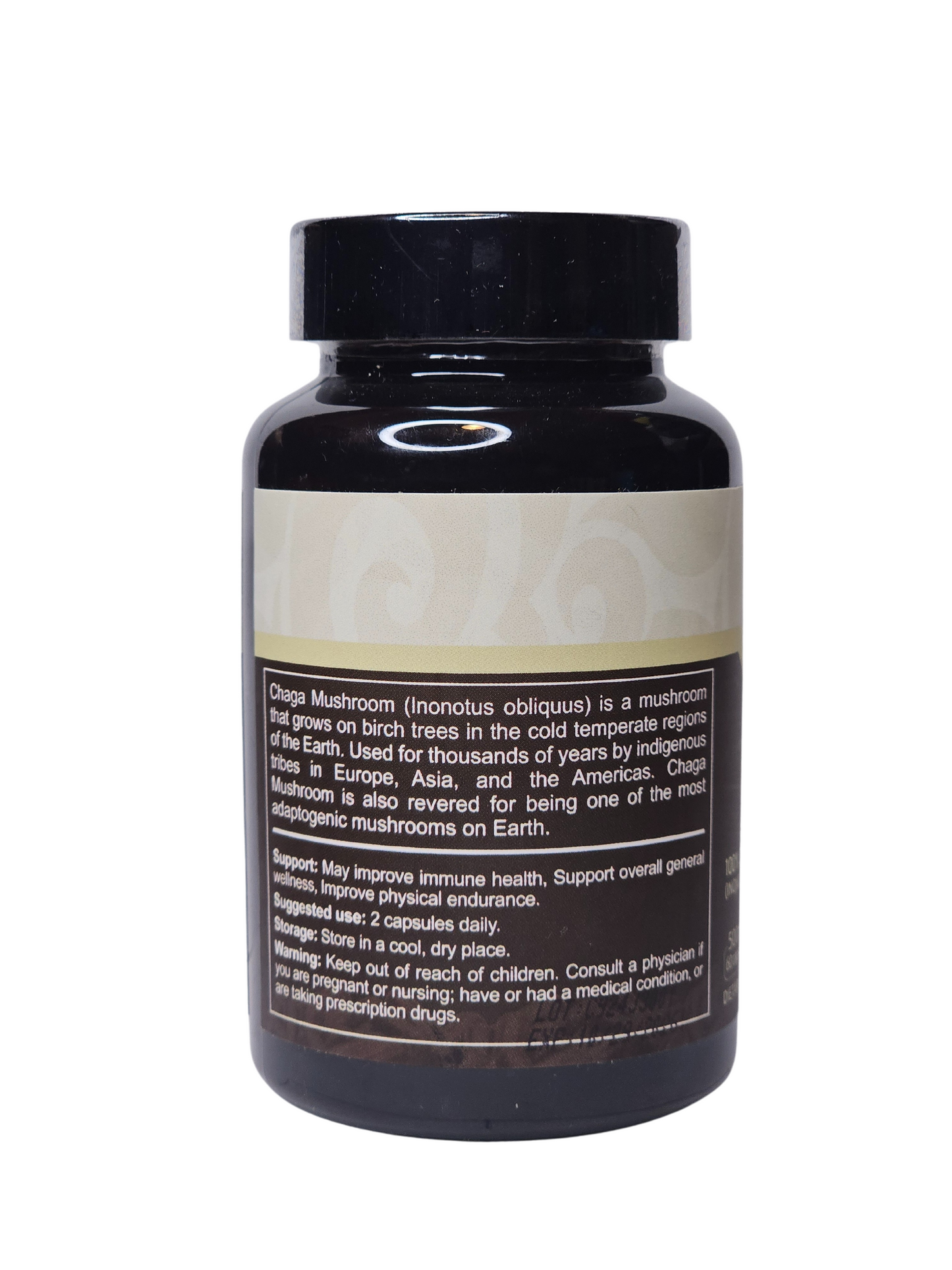 Chaga Mushroom Extract - 500mg - 60 Count