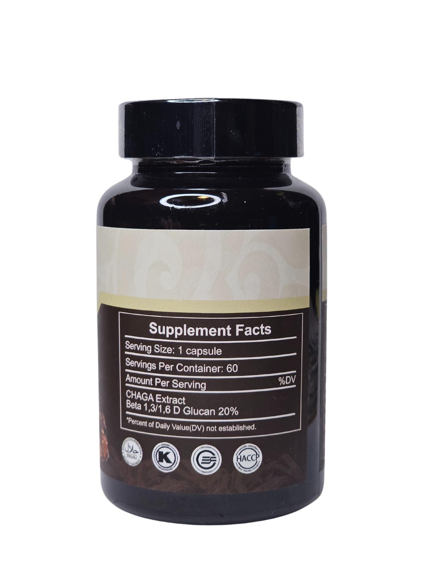 Chaga Mushroom Extract - 500mg - 60 Count