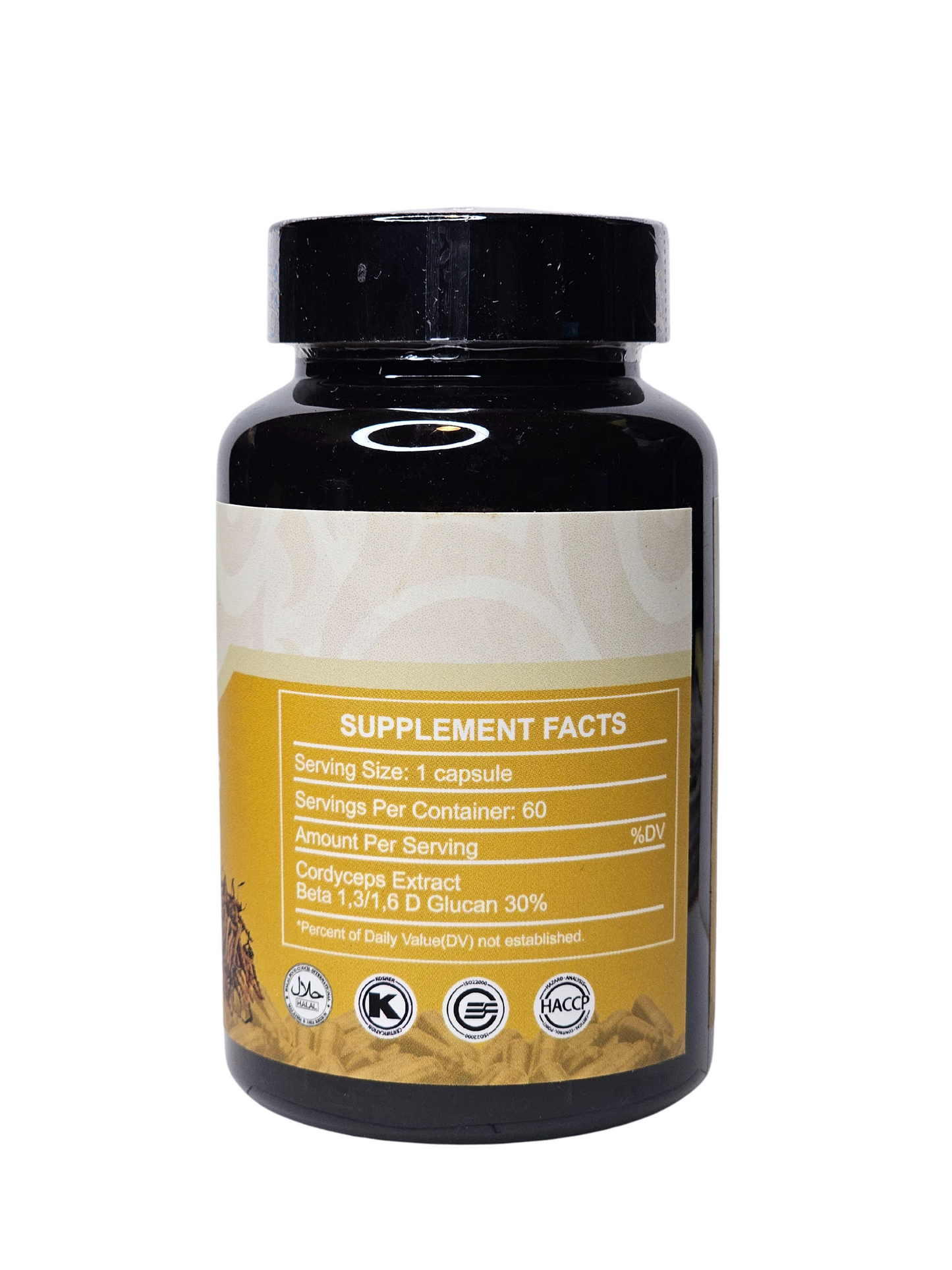 Cordyceps Extract - 500mg - 60 Count
