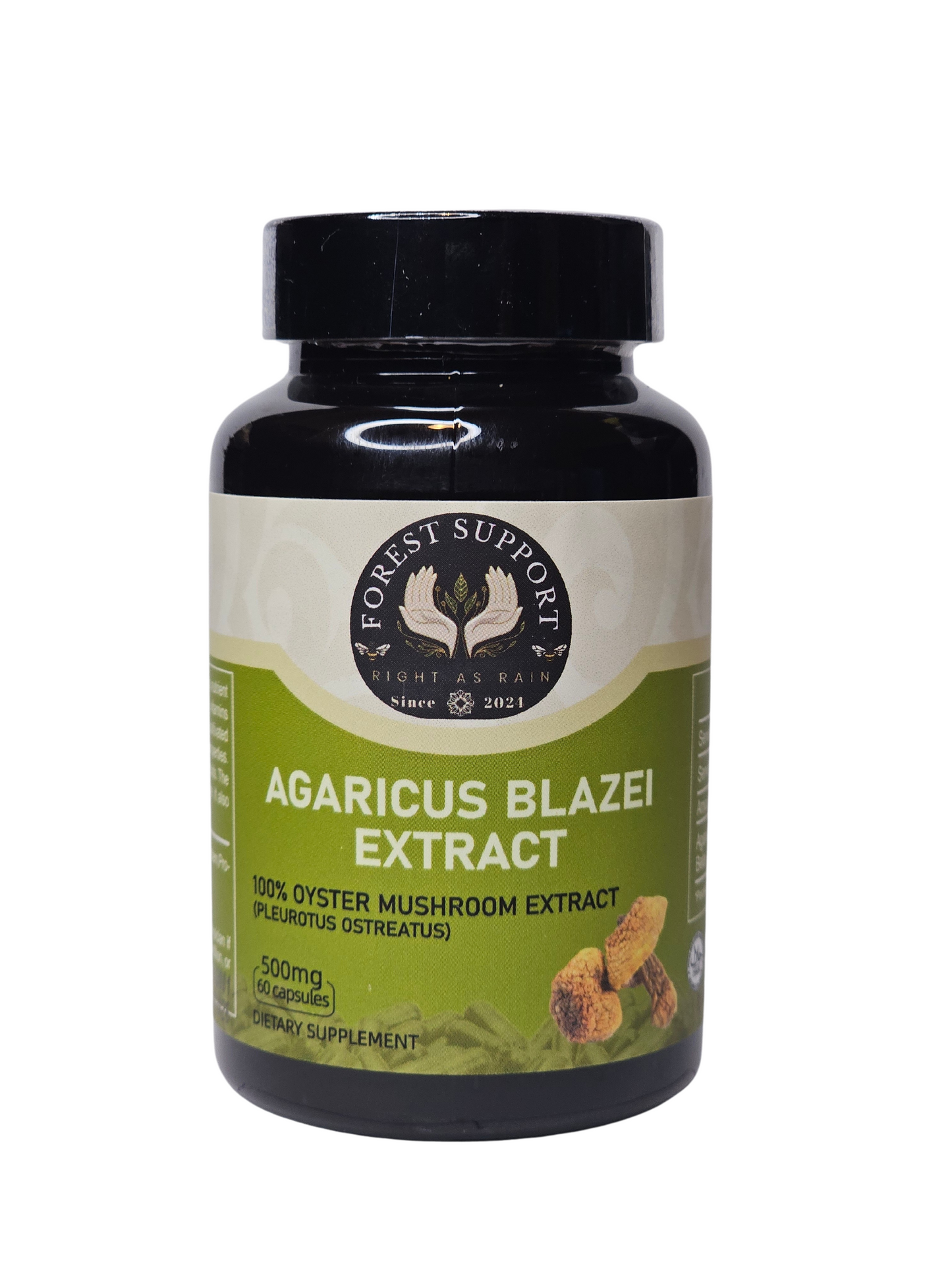 Agaricus Blazei Extract - 500mg - 60 Count