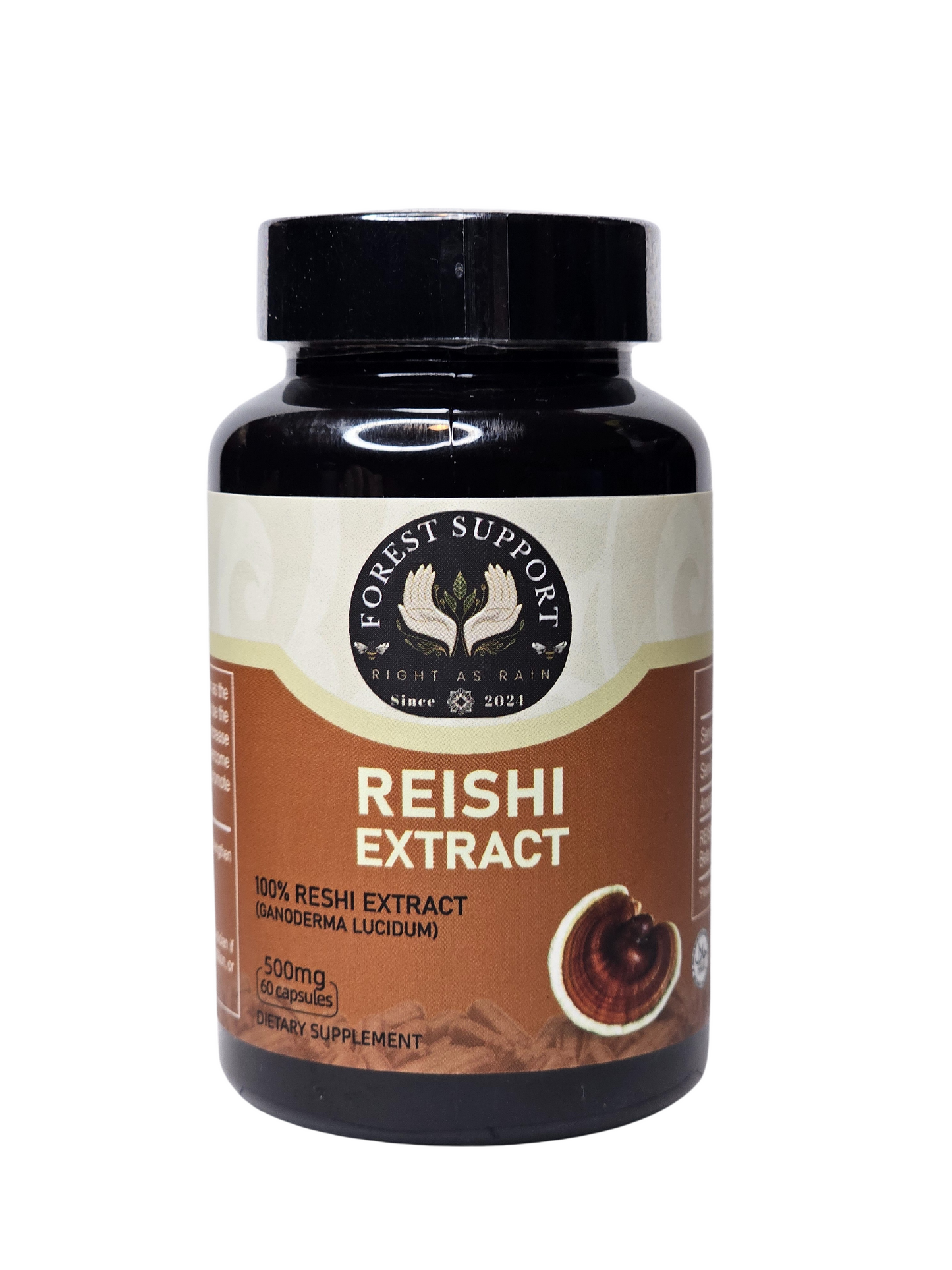 Reishi Extract - 500mg - 60 Count