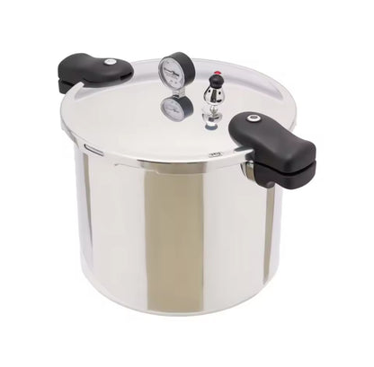 22L Aluminum
Pressure Cooker/Sterilizer with Release Gauge