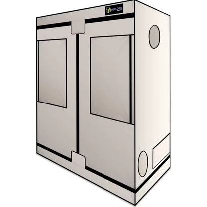 Walden White 2x4 Grow Tent - 100% PEVA
Non-Toxic, Triple Layer Vinyl - EcoWhite Reflective
Interior & Infinity View Windows