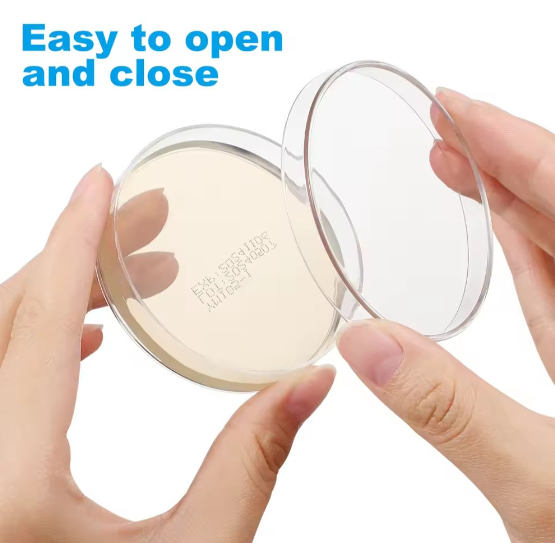 (20 pack) Pre-Poured Sterilized Mushroom Nutrient Agar Petri Dishes