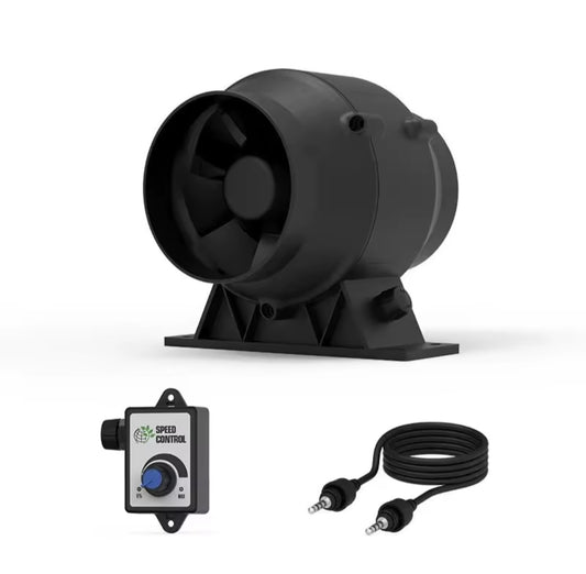 4 Inch Fresh Air Exchange Fan - With Adjustable Fan Speed