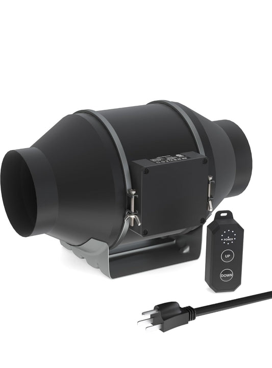 4 Inch Fresh Air Exchange #2 - With Fan Speed Controller