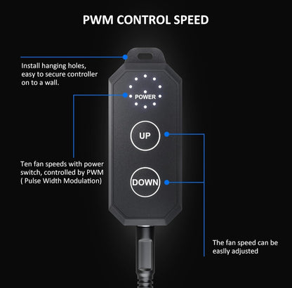 4 Inch Fresh Air Exchange #2 - With Fan Speed Controller