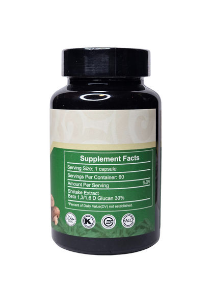 Shitake Extract - 500mg - 60 Count