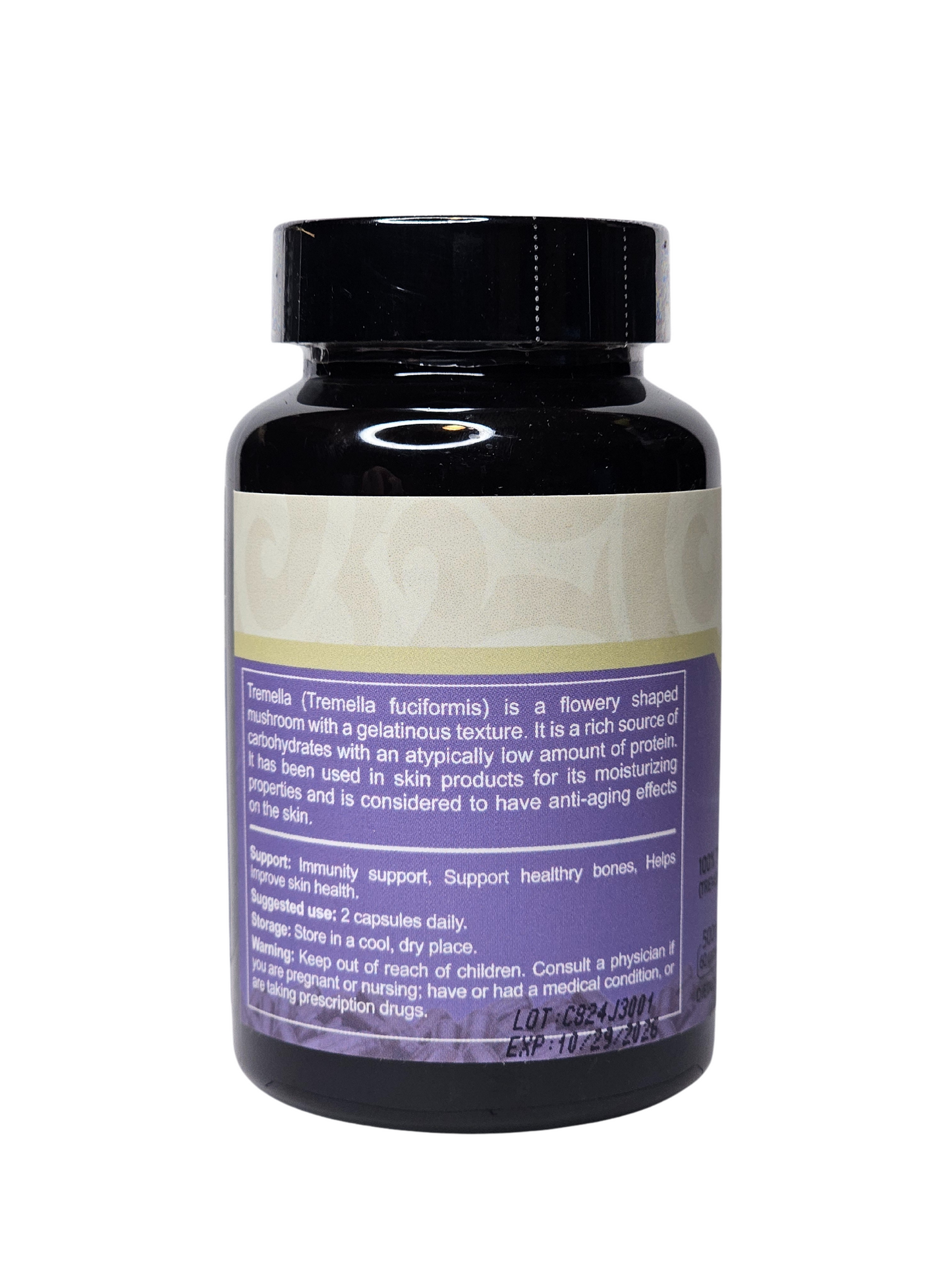 Tremella Extract - 500mg 60 Count