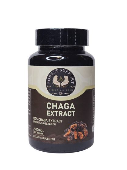 Chaga Mushroom Extract - 500mg - 60 Count